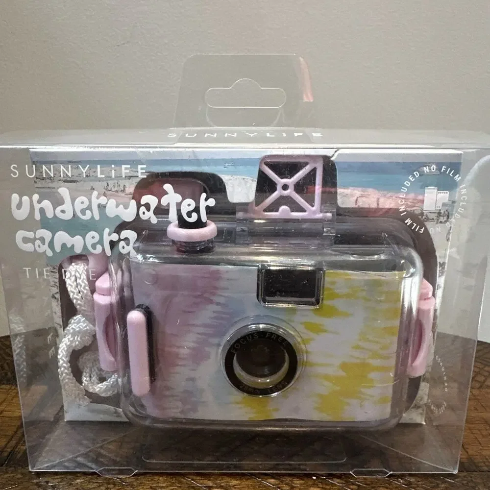 Sunny Life Underwater 35mm Film Camera Tie Dye‎ - New in Box